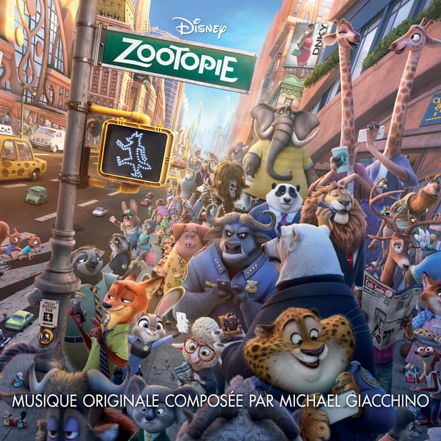 Album cover art for Zootopia