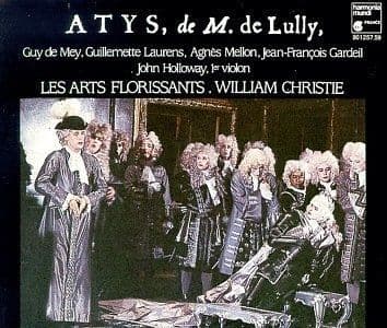 Album cover art for Lully: Atys