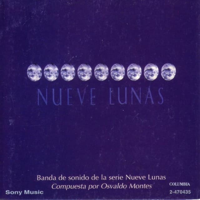 Album cover art for Nueve Lunas