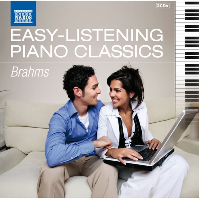 Album cover art for Easy-Listening Piano Classics: Brahms