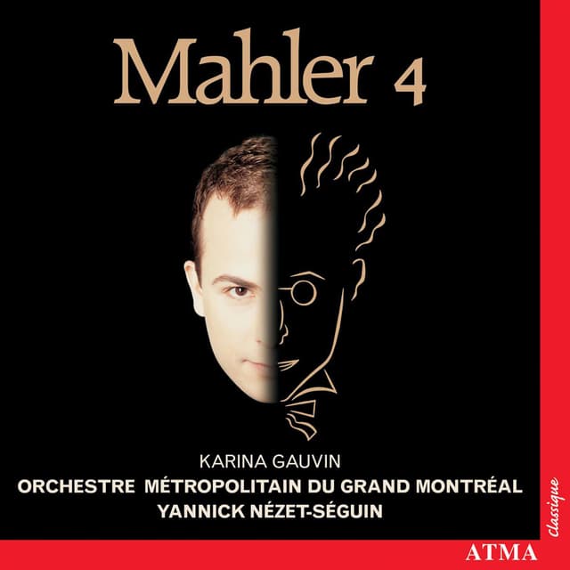 Album cover art for Mahler 4