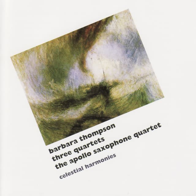 Album cover art for Three Quartets