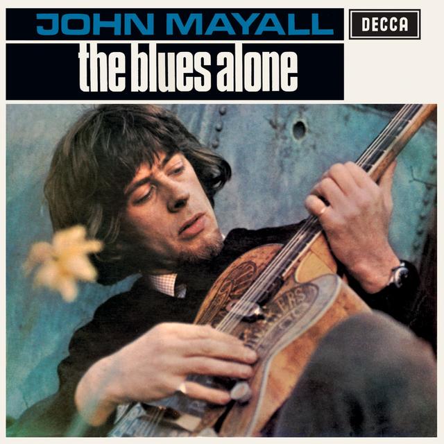 Album cover art for The Blues Alone