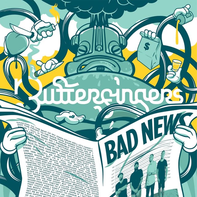 Album cover art for Bad News