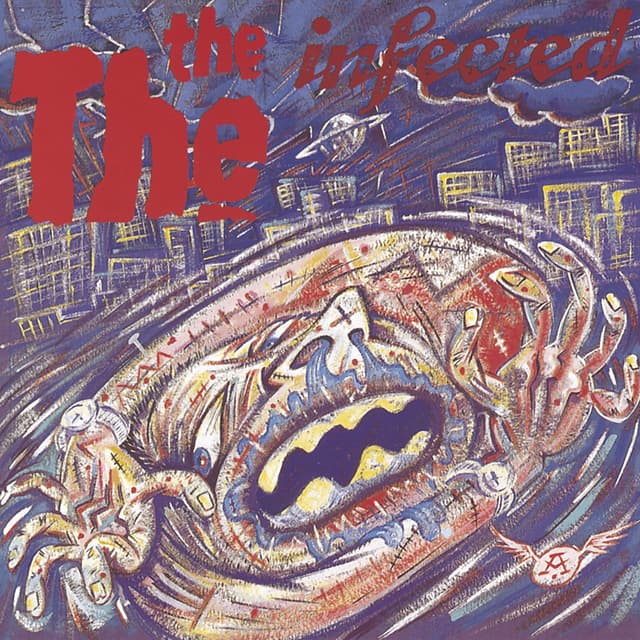 Album cover art for Infected