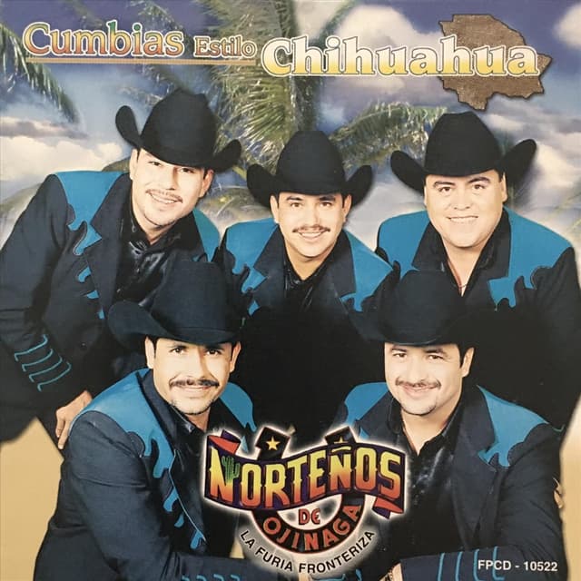 Album cover art for Cumbias Estilo Chihuahua