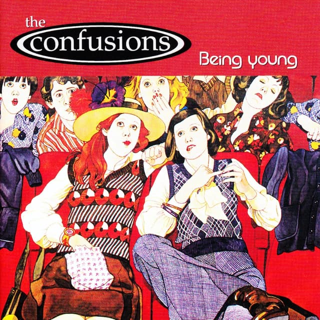 Album cover art for Being Young