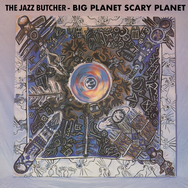 Album cover art for Big Planet Scarey Planet