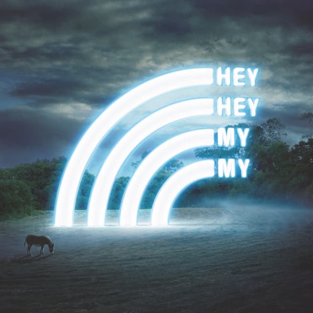 Album cover art for Hey Hey My My