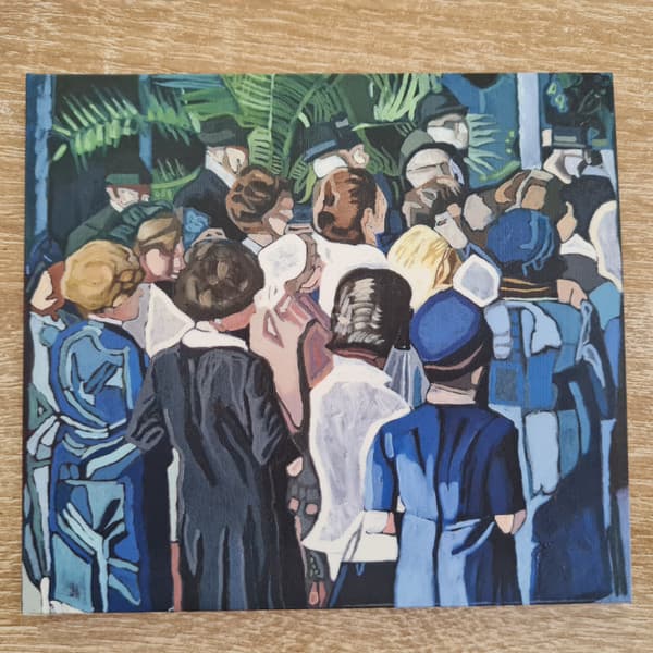 Album cover art for Living Human Treasure