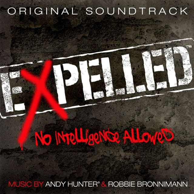 Album cover art for Expelled, No Intelligence Allowed (original Score)