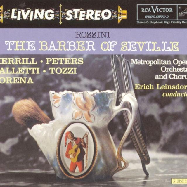 Album cover art for Rossini: The Barber Of Seville