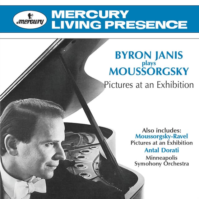 Album cover art for Mussorgsky: Pictures at an Exhibition (Versions for Piano & for Orchestra)