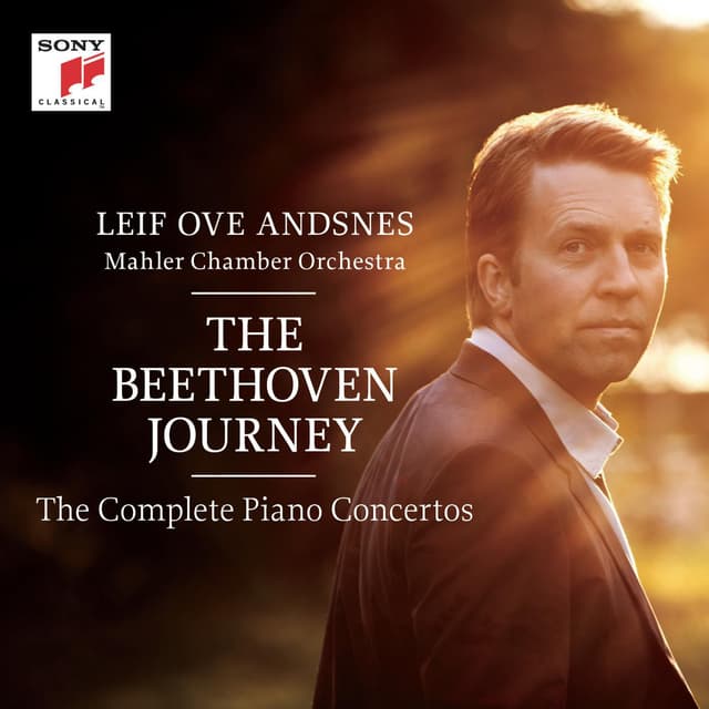 Album cover art for The Beethoven Journey: The Piano Complete Concertos