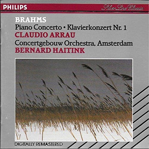 Album cover art for Brahms: Klavierkonzert Nr. 1