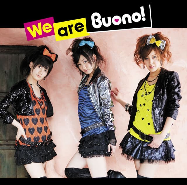 Album cover art for We Are Buono!