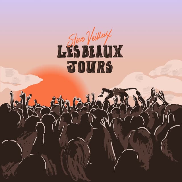 Album cover art for Les beaux jours