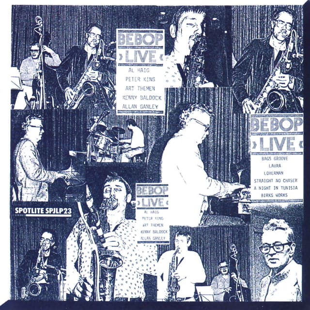 Album cover art for Bebop Live - Part 1