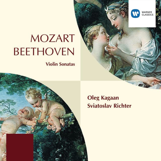 Album cover art for Mozart & Beethoven : Violin Sonatas