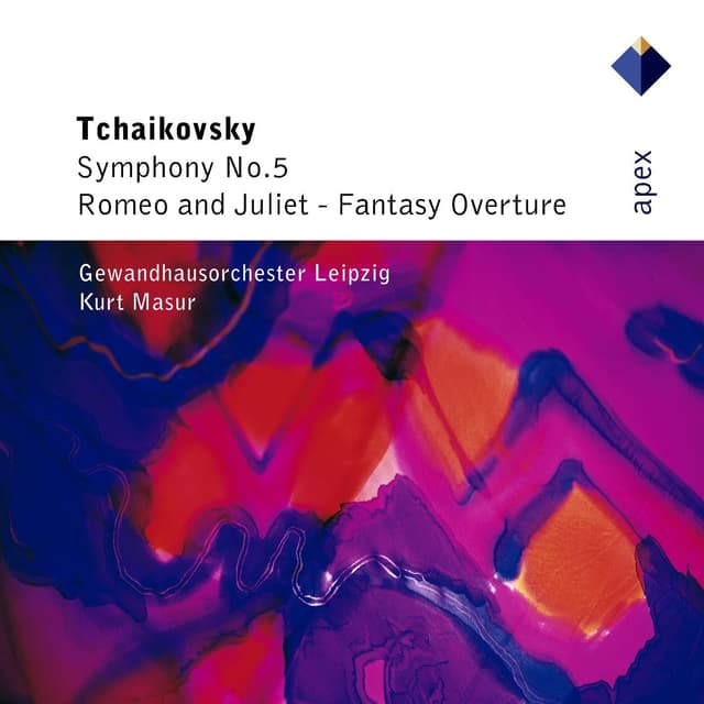 Album cover art for Tchaikovsky : Symphony No.5 & Romeo & Juliet
