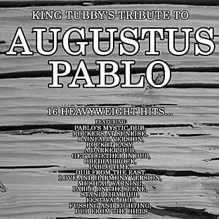 Album cover art for King Tubby's Tribute To Augustus Pablo