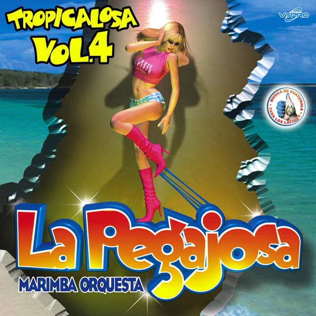 Album cover art for Tropicalosa Vol. 4. Música de Guatemala para los Latinos