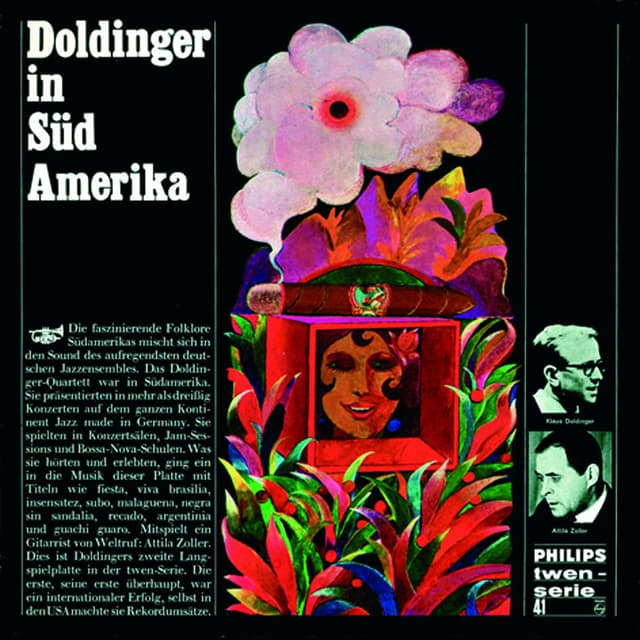 Album cover art for Doldinger in Südamerika