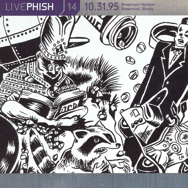 Album cover art for Live Phish, Vol. 14 10/31/95 (Rosemont Horizon, Rosemont, IL)