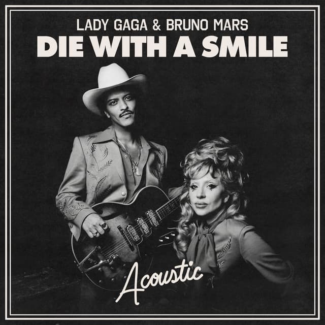 Album cover art for Die With A Smile (Acoustic)
