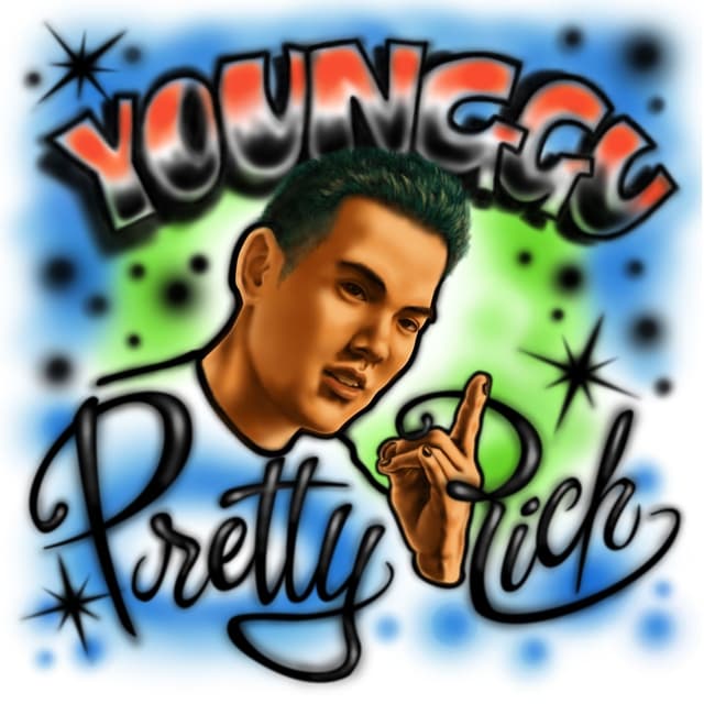 Album cover art for Pretty Rich