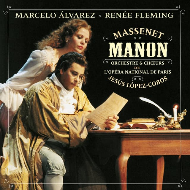 Album cover art for Massenet: Manon