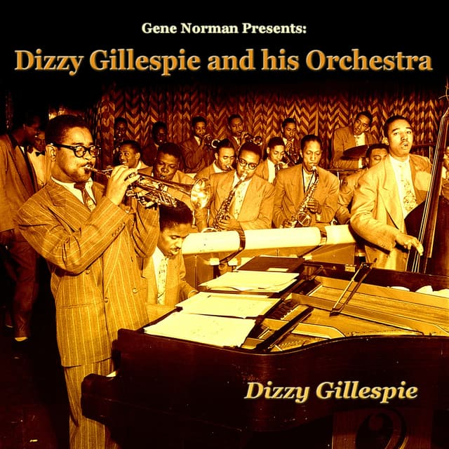 Album cover art for Dizzy Gillespie and His Orchestra (Featuring Chano Pozo)