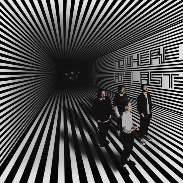 Album cover art for Nowhere, at Last