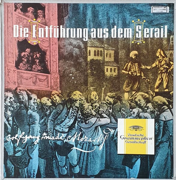 Album cover art for Mozart: Die Entführung aus dem Serail
