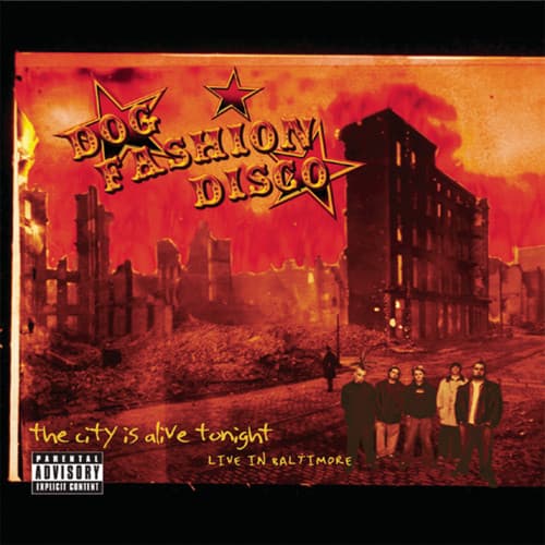 Album cover art for The City Is Alive Tonight-Live In Baltimore