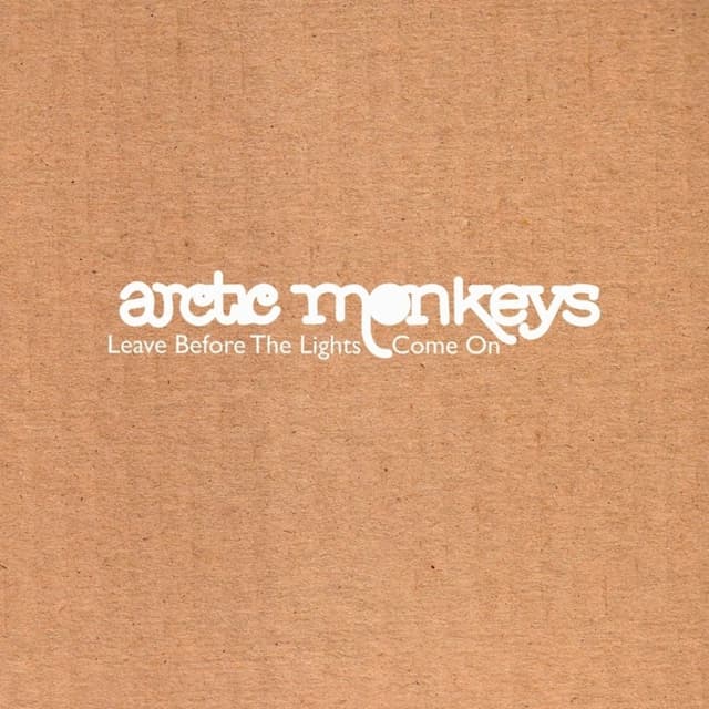 Album cover art for Leave Before the Lights Come On