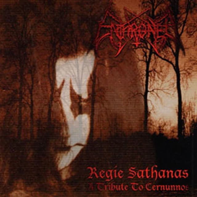 Album cover art for Regie Sathanas (a Tribute To Cernunnos)