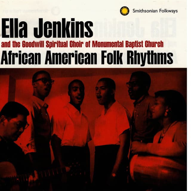Album cover art for African-American Folk Rhythms