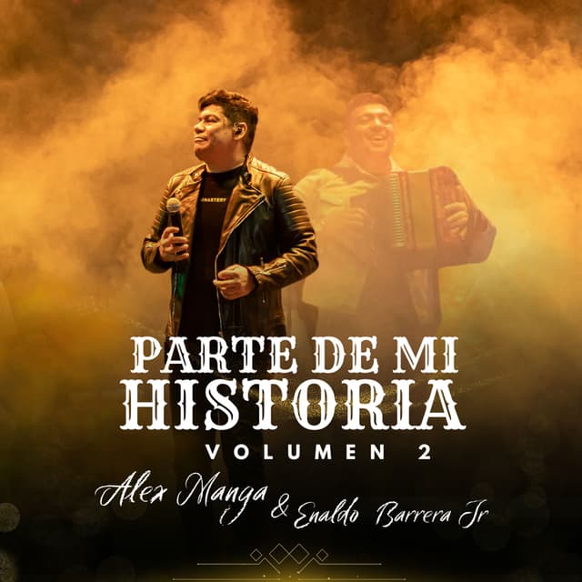 Album cover art for Parte de Mi Historia Volumen 2