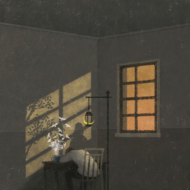 Album cover art for Setting Sun