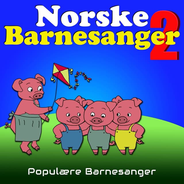 Album cover art for Norske Barnesanger, Vol. 2