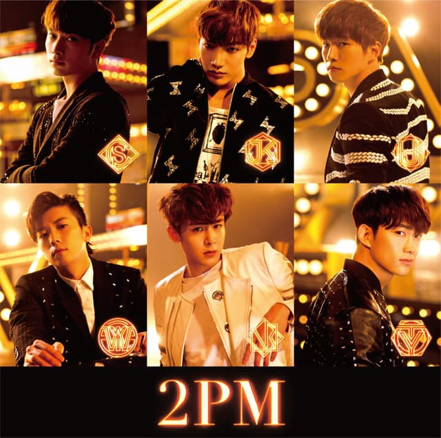 Album cover art for 2PM of 2PM