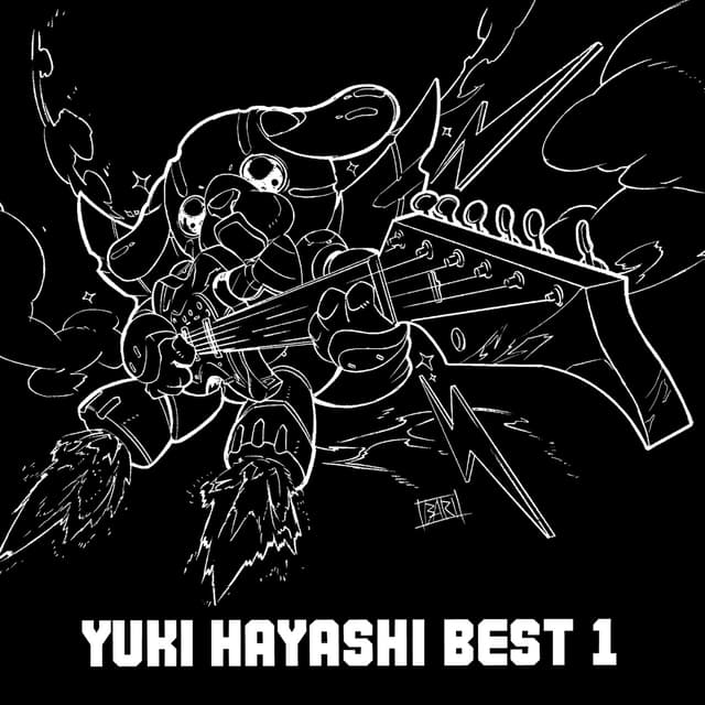 Album cover art for YUKI HAYASHI BEST 1