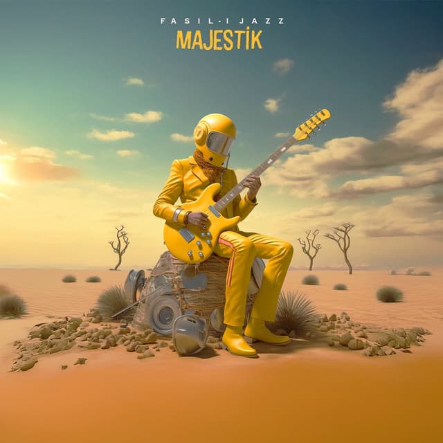 Album cover art for Majestik