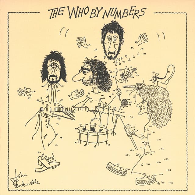 Album cover art for The Who by Numbers