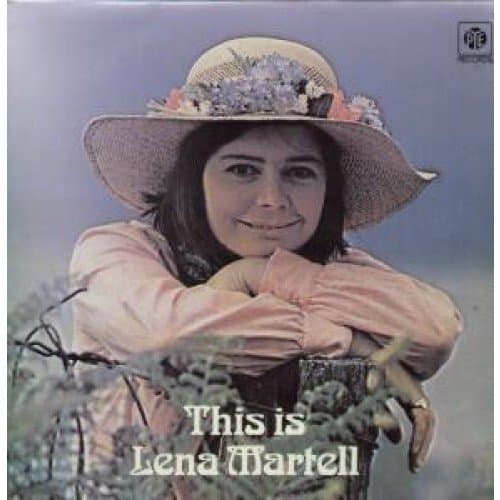 Album cover art for This Is Lena Martell