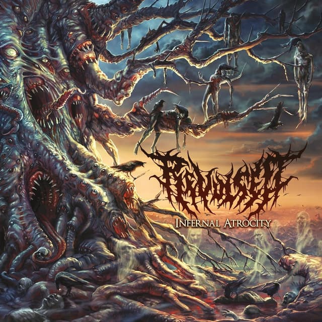 Album cover art for Infernal Atrocity