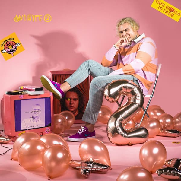 Album cover art for Antihype 2