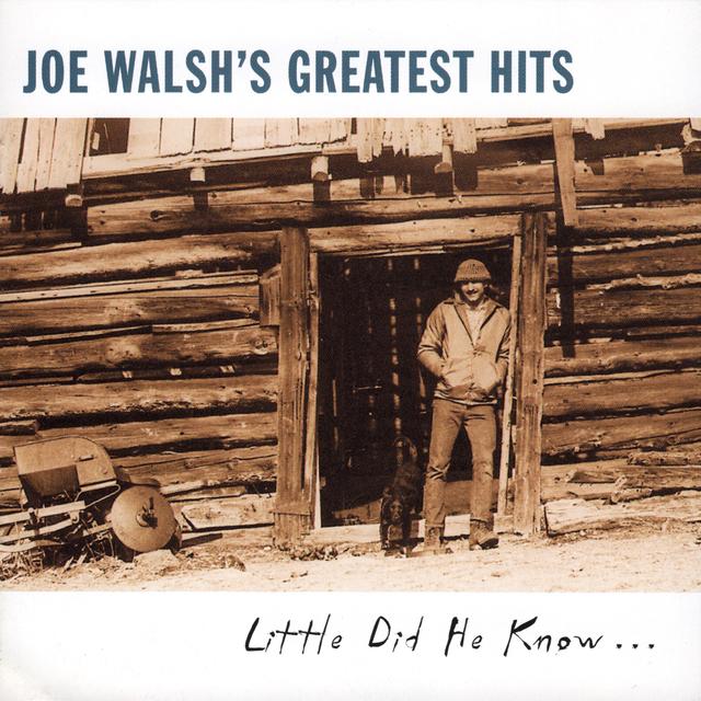 Album cover art for Joe Walsh's Greatest Hits - Little Did He Know...