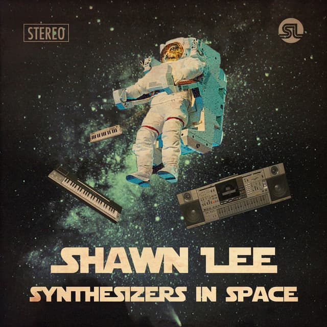 Album cover art for Synthesizers in Space